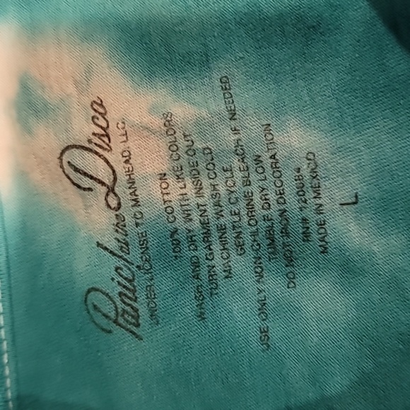 Panic At The Disco Tie Dye Tee - SZ L - Picture 4 of 6